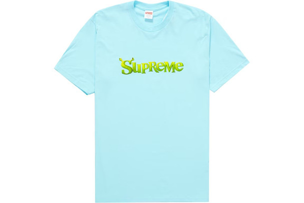 Supreme Shrek Tee Turquoise F/W 21'