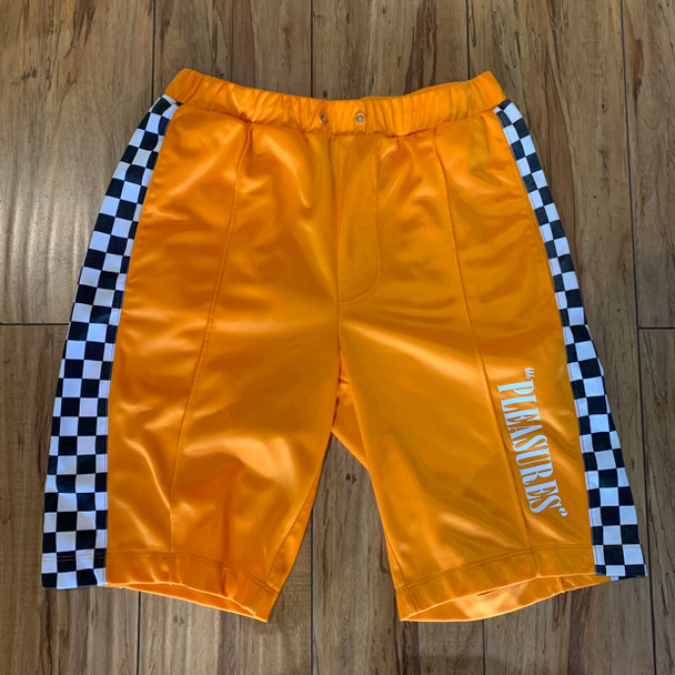 Pleasures Shorts Orange Sz S (#7659)