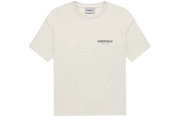 Fear of God ESSENTIALS Core Collection Tee Oatmeal F/W 21'