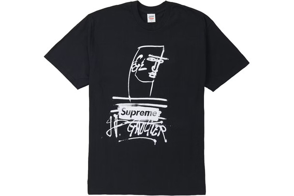 Supreme Jean Paul Gaultier Tee Black S/S 19'