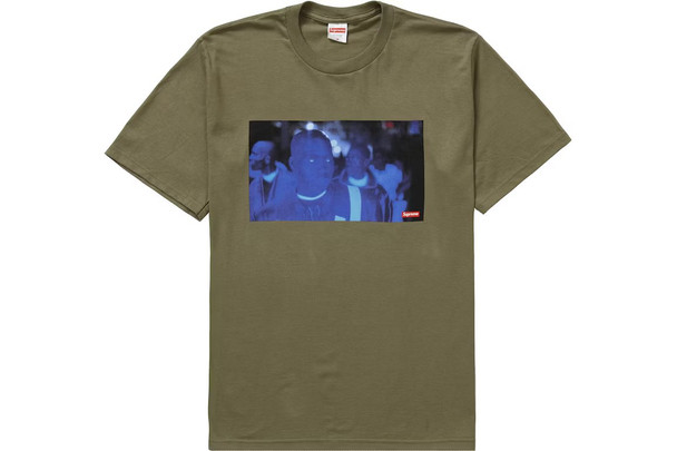 Supreme America Eats Its Young Tee Olive F/W 21'