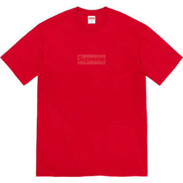 Supreme Tonal Box Logo Tee Red S/S 23'