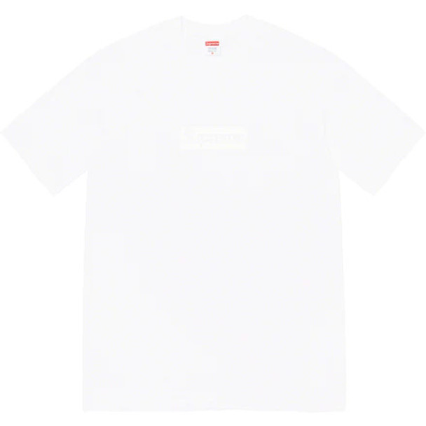 Supreme Tonal Box Logo Tee White S/S 23'