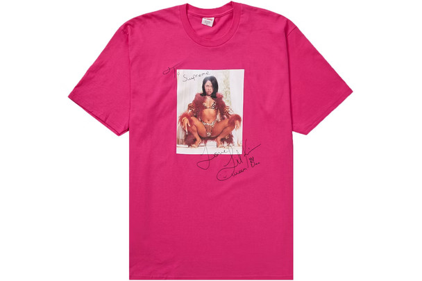 Supreme Lil Kim Tee Pink S/S 22'