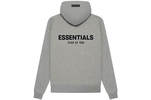 Fear of God ESSENTIALS Hoodie Dark Oatmeal S/S 22'