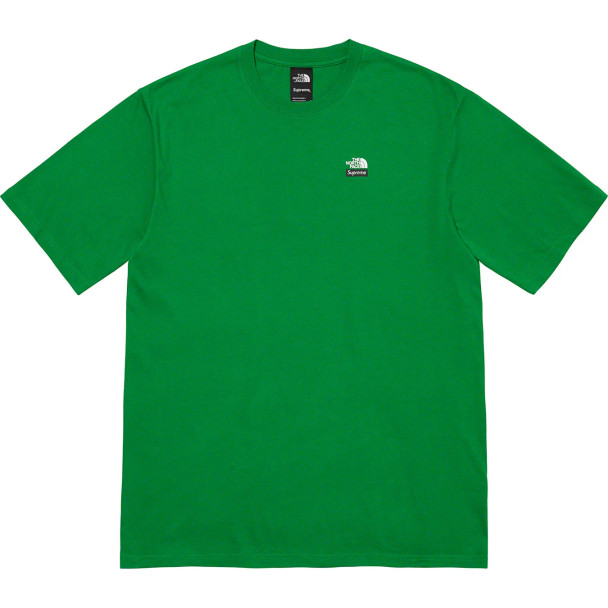 Supreme TNF Mountains Tee Green F/W 21'