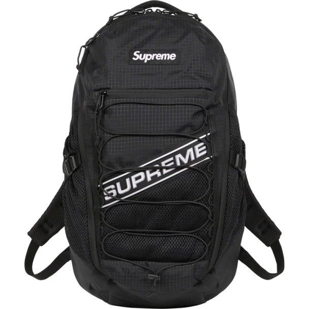 Supreme Backpack 3D Logo Black F/W 23'
