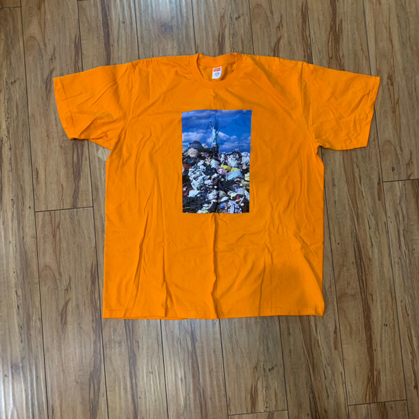 Supreme Trash Tee Orange F/W 22' Sz XL