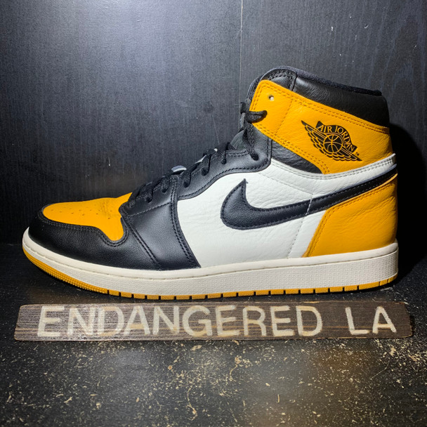 Air Jordan 1 Yellow Toe Sz 12