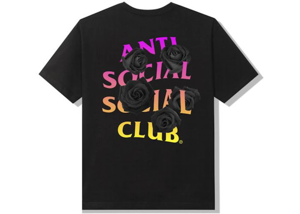 Anti Social Social Club In The Lead Tee Black