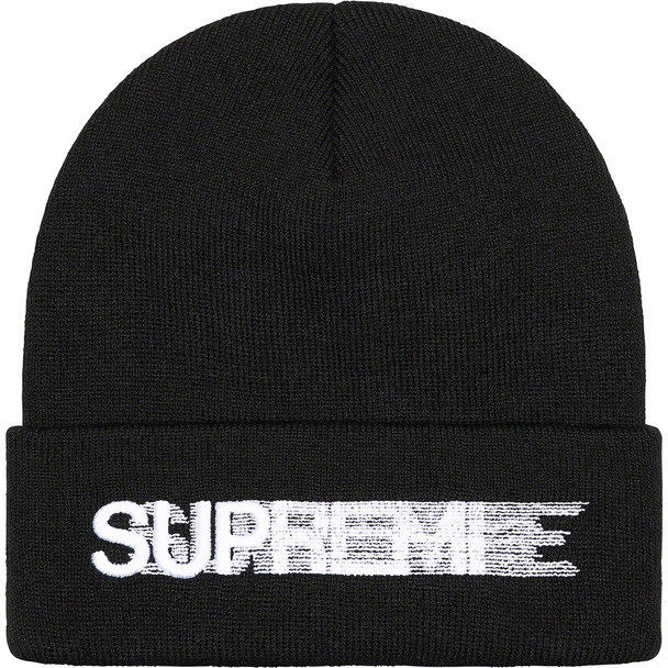 Supreme Motion Logo Beanie Black S/S 23'