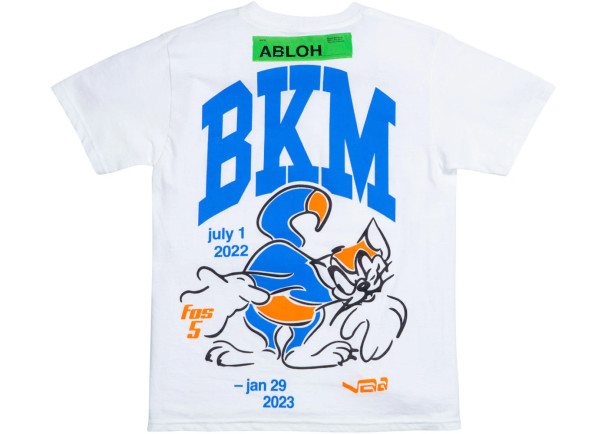 Virgil Abloh Brooklyn Museum Youth FOS BKM CAT Tee White