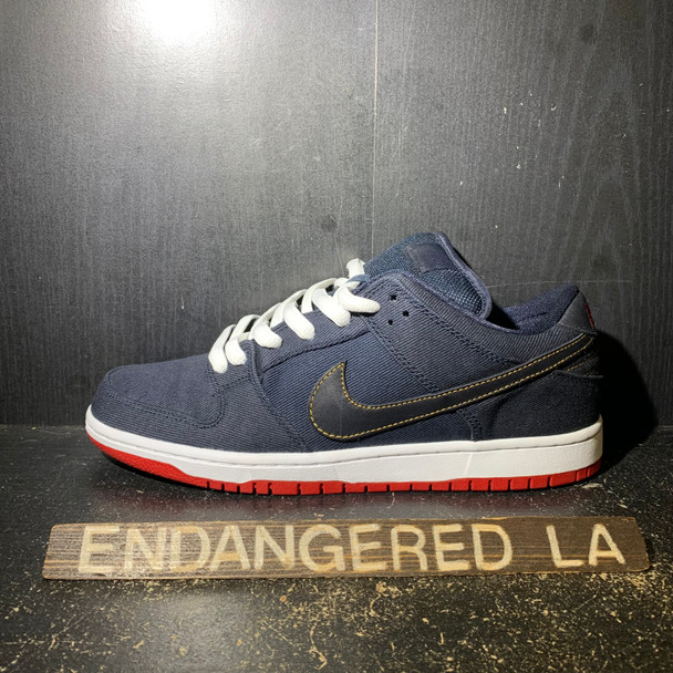 Nike SB Dunk Low Levis Blue Denim Sz 9.5