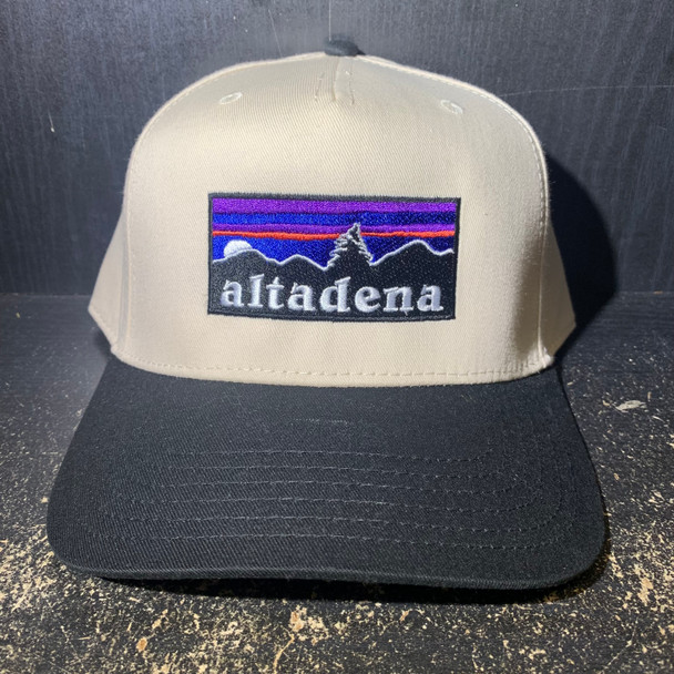 From The Ground Up Altadena Dad Hat Cream/Black