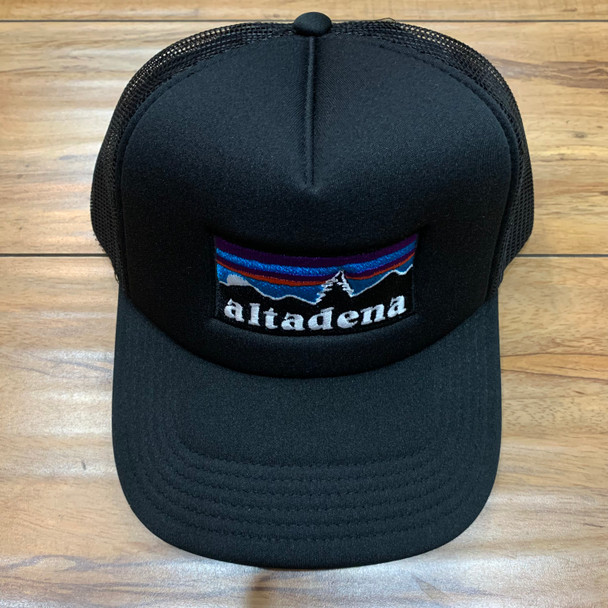 From The Ground Up Altagonia Black Trucker Hat