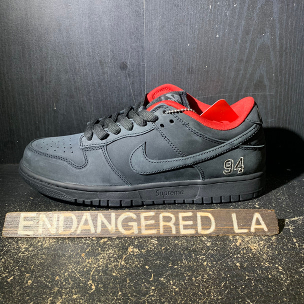 Nike SB Dunk Low Supreme 94 Black