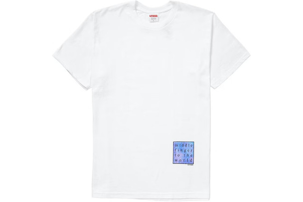 Supreme Middle Finger to the World Tee S/S 19'