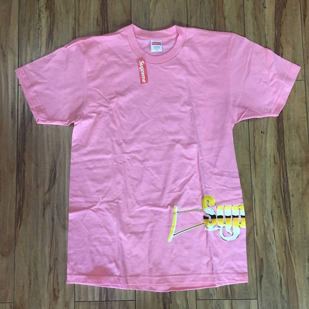 Supreme Automatic Tee Pink S/S 17'