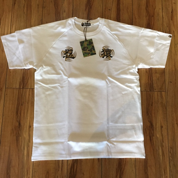 BAPE Wide Shinobi Tee White