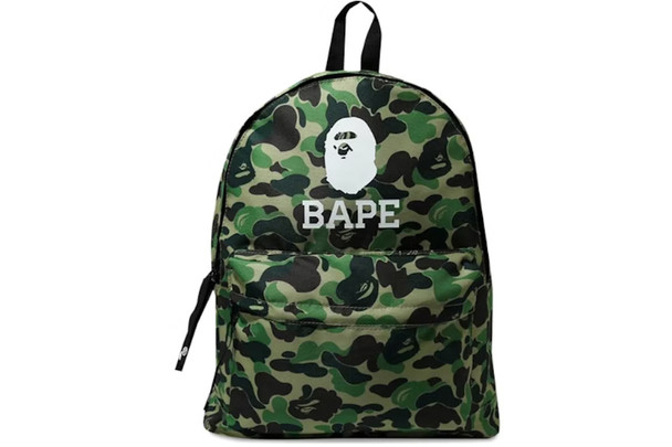 BAPE ABC Green Camo Daypack Backpack