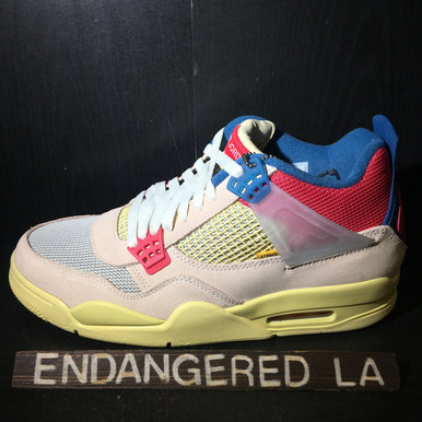 希少US12 UNION AIR JORDAN 4 GUAVA ICE 30CM Nike MEN'S UNION x Air Jordan 4 VI Retro SP GUAVA ICE SIZE