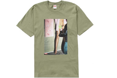 Supreme S Model Tee Light Olive S/S 22'