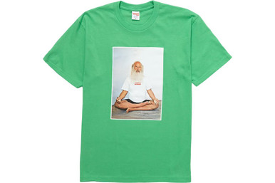 Supreme Rick Rubin Tee Green F/W 21'