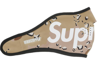 Supreme WINDSTOPPER Facemask Chocolate Chip Camo F/W 22