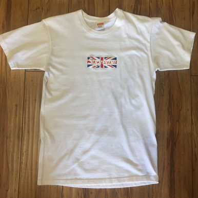 Supreme Box Logo UK Tee White F/W 11