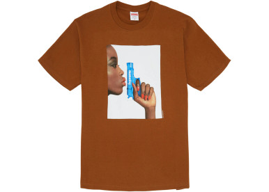 Supreme Water Pistol Tee Brown S/S 21'