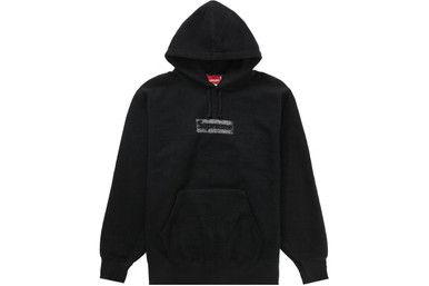 Supreme Inside Out Box Logo Hoodie Black S/S 23