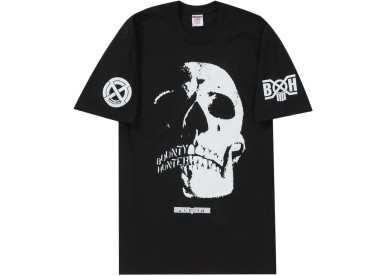 Supreme Bounty Hunter Skulls Tee Black F/W 23'