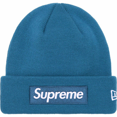 Supreme New Era Box Logo Beanie Black F/W 23'