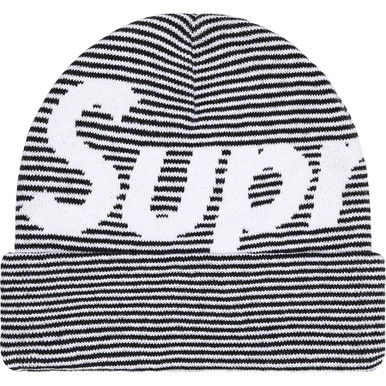 帽子 Supreme 22SS Overprint Beanie BLK Supreme-Crochet-Beanie-SS25-