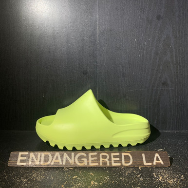 yeezy slide 28.5 us10グローグリーン蛍光緑新品未使用 Metro Fusion - Yeezy Slide 'Glow Green' 2022 - Men's Shoes