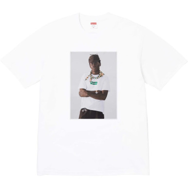 Supreme Tyler the Creator Photo Tee White F/W 24'