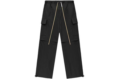 Fear of God ESSENTIALS Textured Nylon Field Pant Black F/W 24'
