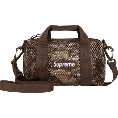Supreme Mesh Mini Duffle Bag Camo S/S 25'