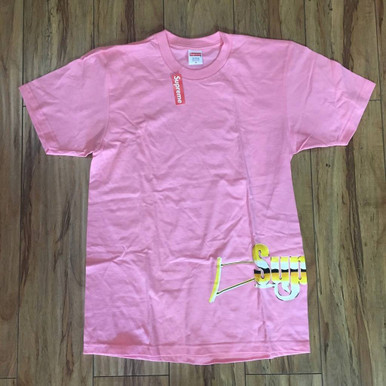 Supreme Automatic Tee Pink S/S 17' - ENDANGERED LA