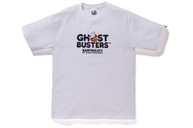 BABY MILO / ×GHOSTBUSTERS/Tシャツ/L/コットン/WHT BAPE-x-Ghostbusters-Baby-Milo-