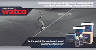 Common Causes of Concrete Damages for Cracked and Spalling Concrete Floors image NaN