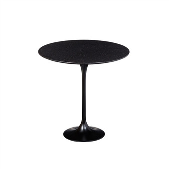 Saarinen Style Tulip Granite Side Table