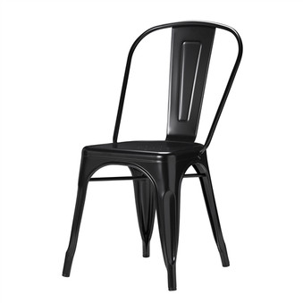 Bastille Side Chair in Black