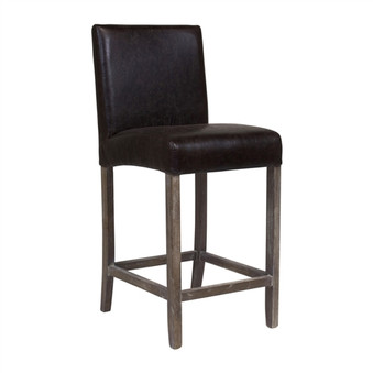 James Counter Stool in Coffee Bean Brown