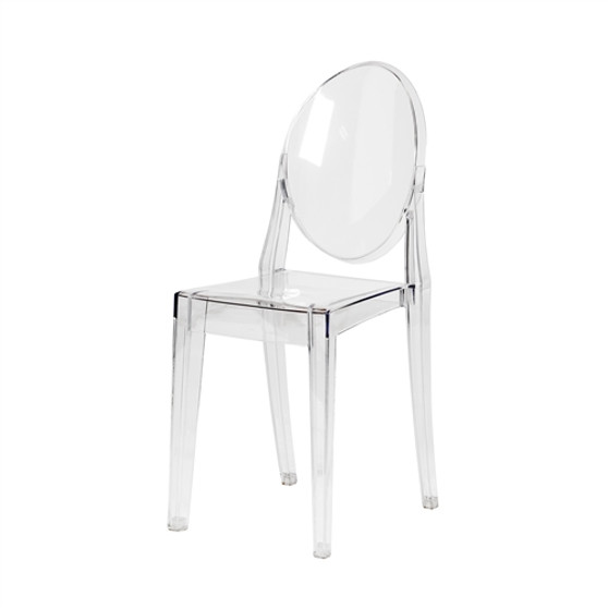 Ghost Side Chair in Clear