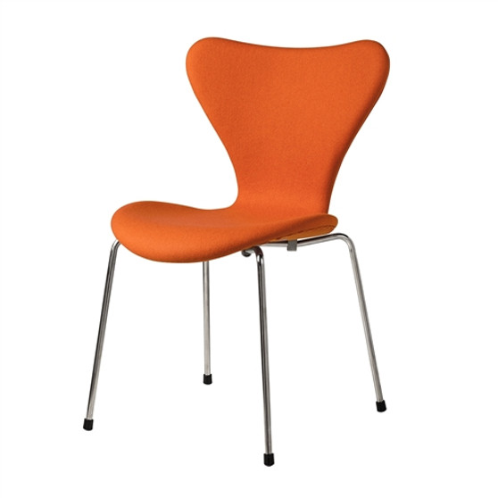 Series 7 Inspired Side Chair Orange Cashmere