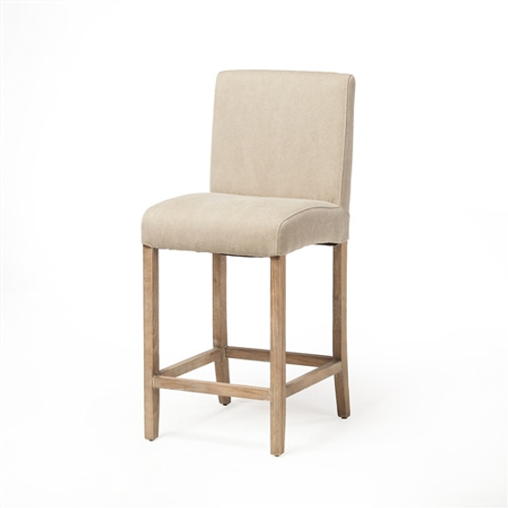 James Counter Stool in Beige