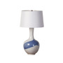 Blue Brushstroke Ceramic Table Lamp