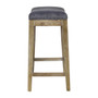 Harper Counter Stool In Plum Grey