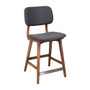 Ivor Counter Stool in Grey